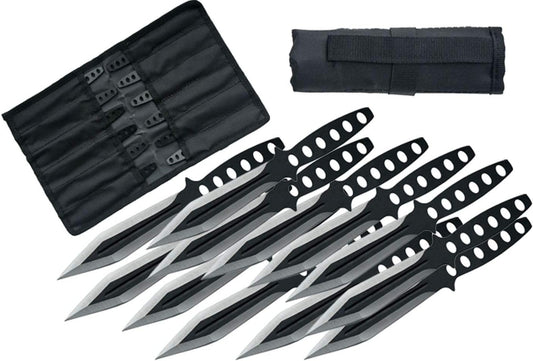 Black Streak Throwing Knives Set