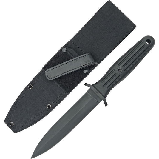 Boker 120543B Applegate-Fairbairn Combat Fixed Blade Knife with Black Fiberglass Reinforced Delrin Handle