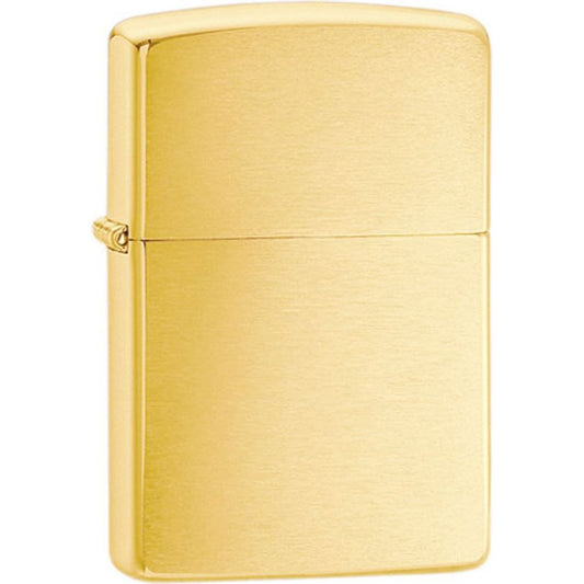 Zippo 10780 Zippo Lighter with Brushed Brass Body