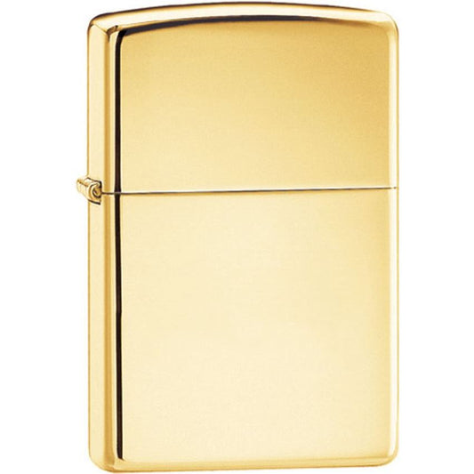 Zippo 10790 Zippo Lighter with High Polished Brass Body