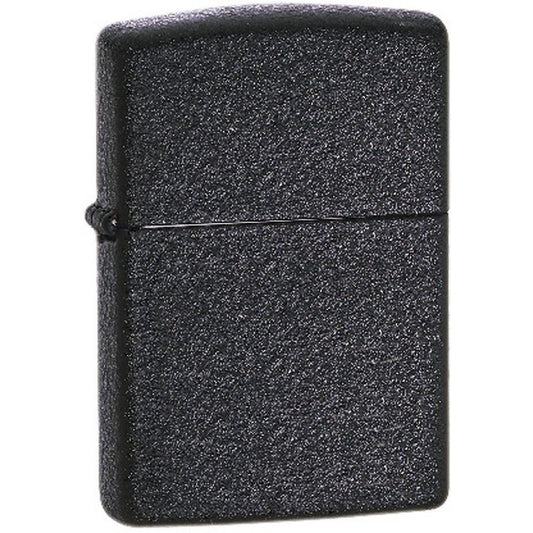 Zippo 10680 Zippo Lighter with Black Crackle Finish