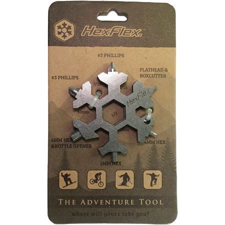 HexFlex SS23S Adventure Multi Tool Standard with Stainless Construction