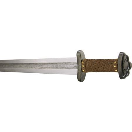 Paul Chen 1010 Godfred Viking Sword with Leather Handle