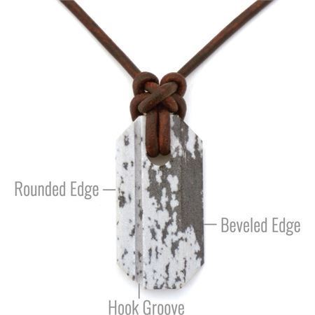 Wazoo Survival Gear 003 Viking Whetstone Pendant with Sliding