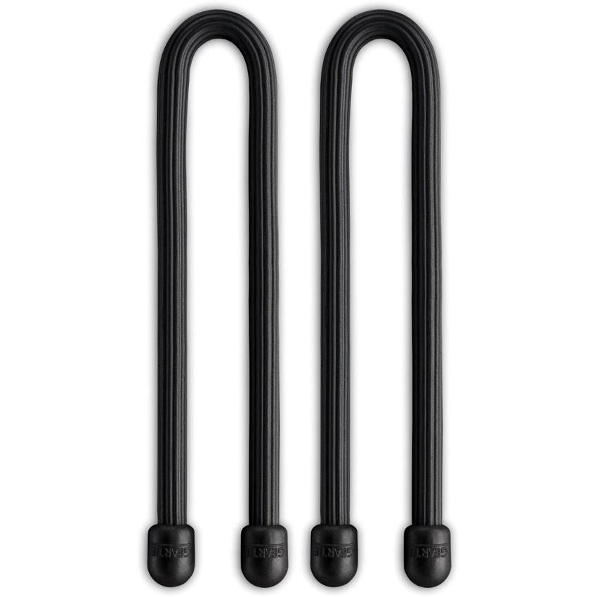 Nite-Ize NIGT6-2PK-01 Black 6" 2 Pack Pack Size Gear Tie Reusable Rubber Twist Tie