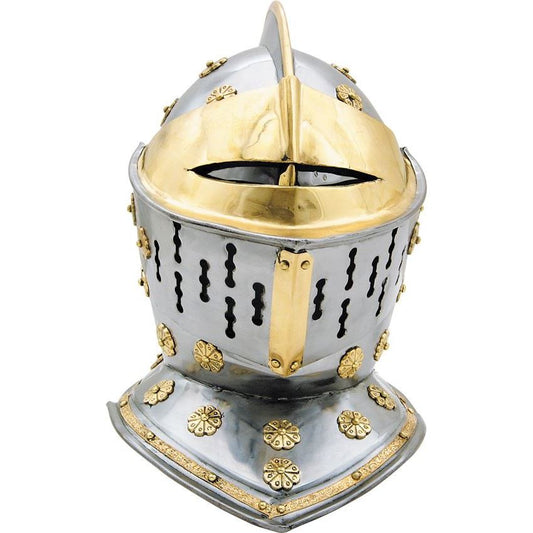 Pakistan 899 Wearable European Knight''S Helmet Made By Heavy 18 Gauge Steel