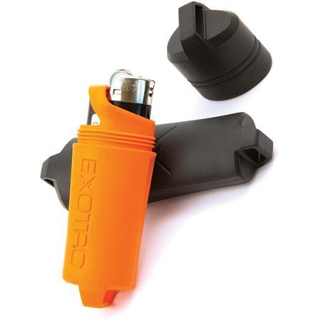 Exotac Fire Starters 5005BLK Exotac Fire Starter Firesleeve Lighter Case Black