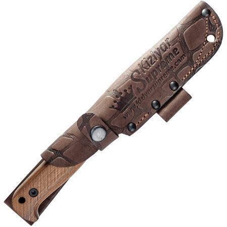 Kizlyar 0112 Forester Fixed Blade N690 Oak