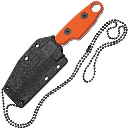 Fox 303OR Compso Neck Knife Orange