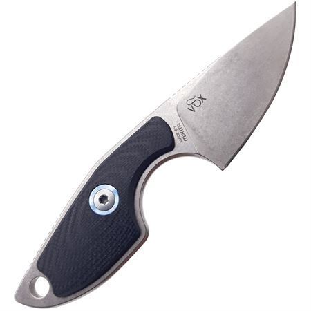 Maniago 01GBK Mikro 1 Fixed Blade Black