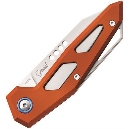 MKM EGAOR Edge Slipjoint Knife Orange Handles