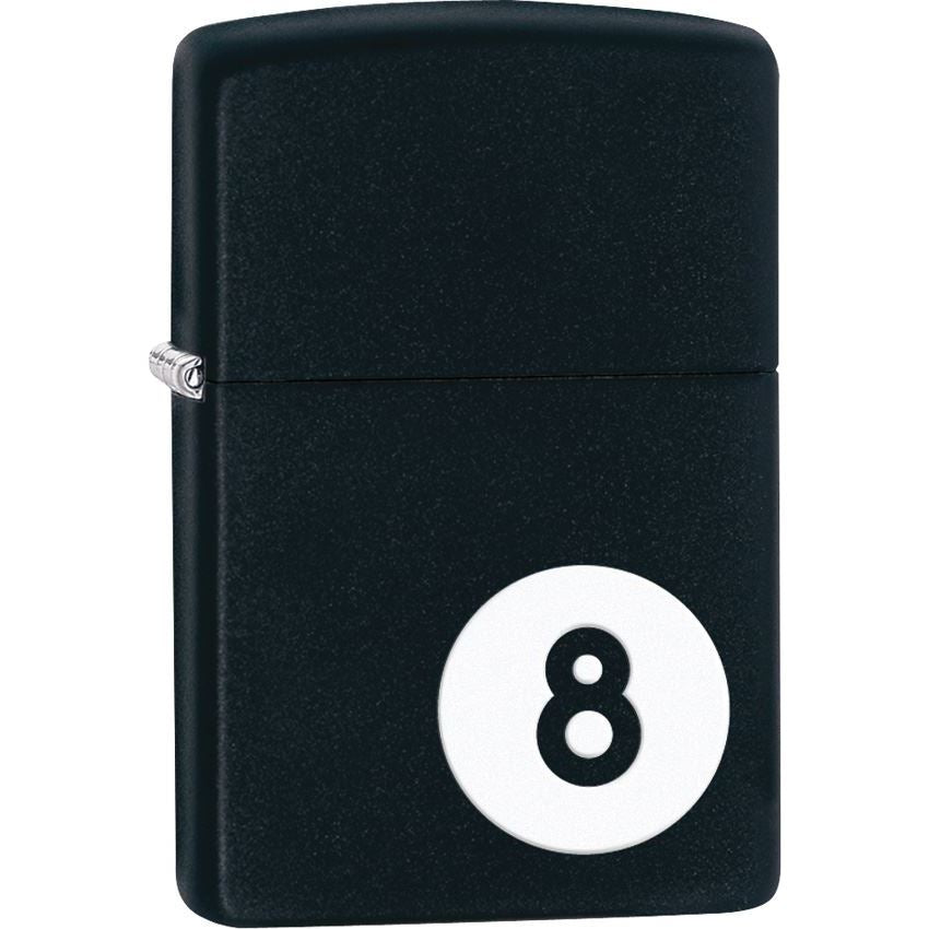 Zippo 28432 8-Ball with Black Matte Finish