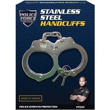 Police Force Tactical FSSH Stainless NIJ Handcuffs