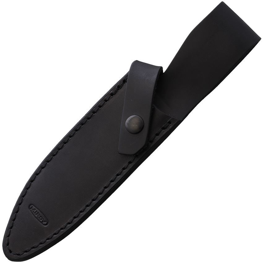 Mikov 366XG14 BOMBUR Sports Dagger Satin Fixed Blade Knife Black Handles