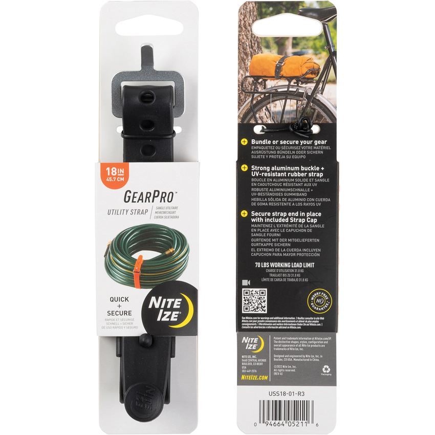 Nite Ize 05211 GearPro Utility Strap 18in