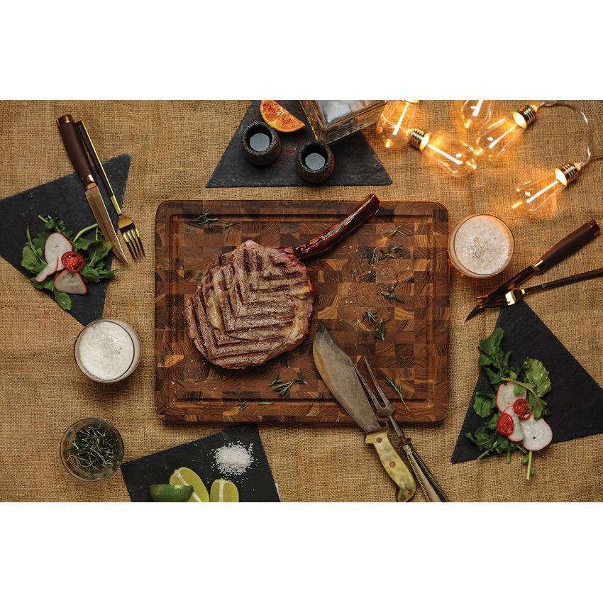 Teak Haus 311 Butcher Block HD Cutting Board