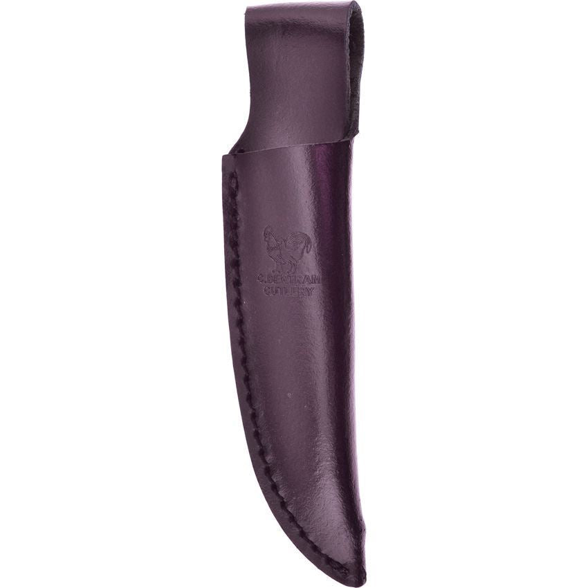 Hen & Rooster 5019RH Mirror Fixed Blade Knife Ram's Horn Handles