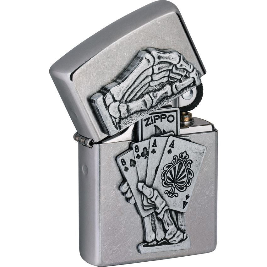 Zippo 70262 Dead Man's Hand Emblem