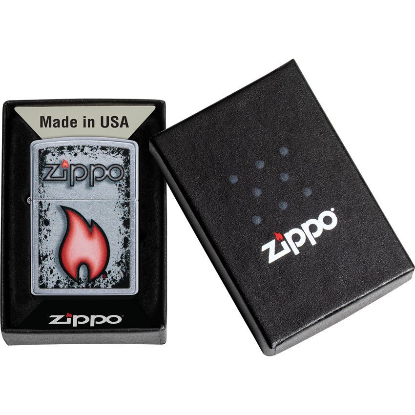 Zippo 70417 Zippo Flame Design Lighter