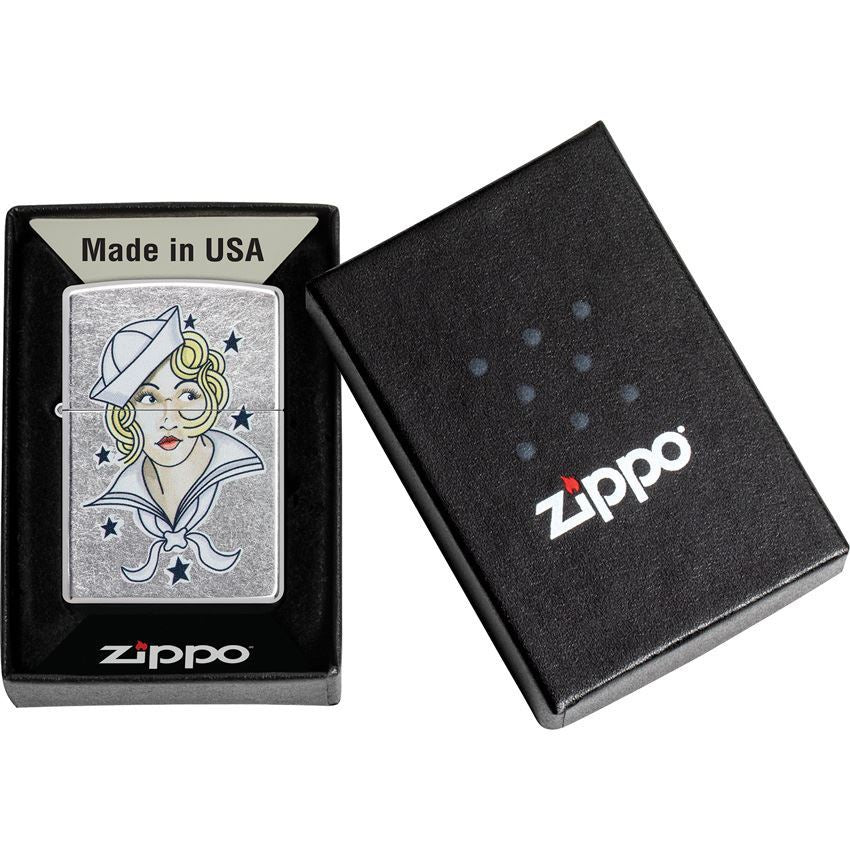 Zippo 71872 Sailor Girl Tattoo Lighter