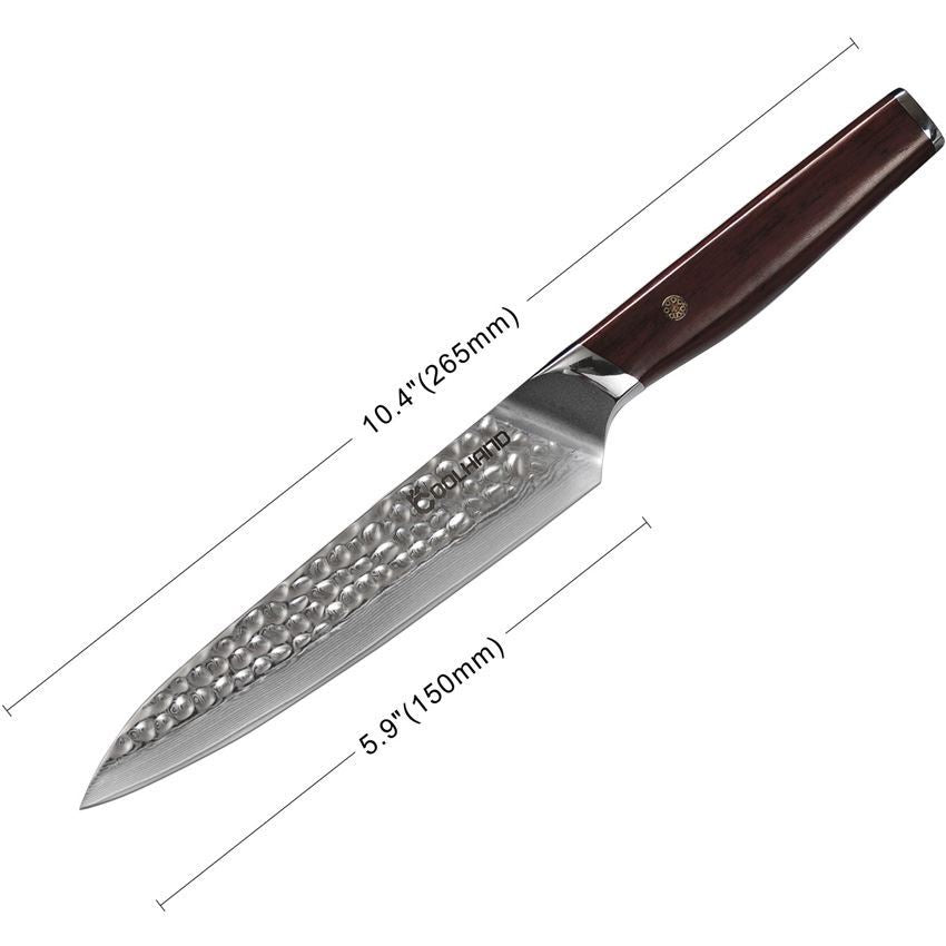 Coolhand 7196DCB Utility Cocobolo Stainless Fixed Blade Knife Cocobolo Handles