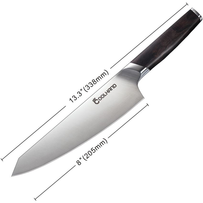 Coolhand 7198GE Chef's Knife Ebony