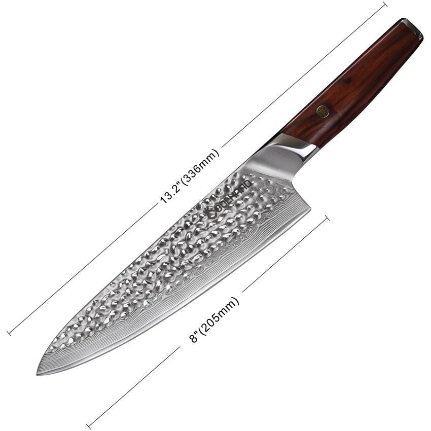 Coolhand 7198DCB Chef's Knife Cocobolo