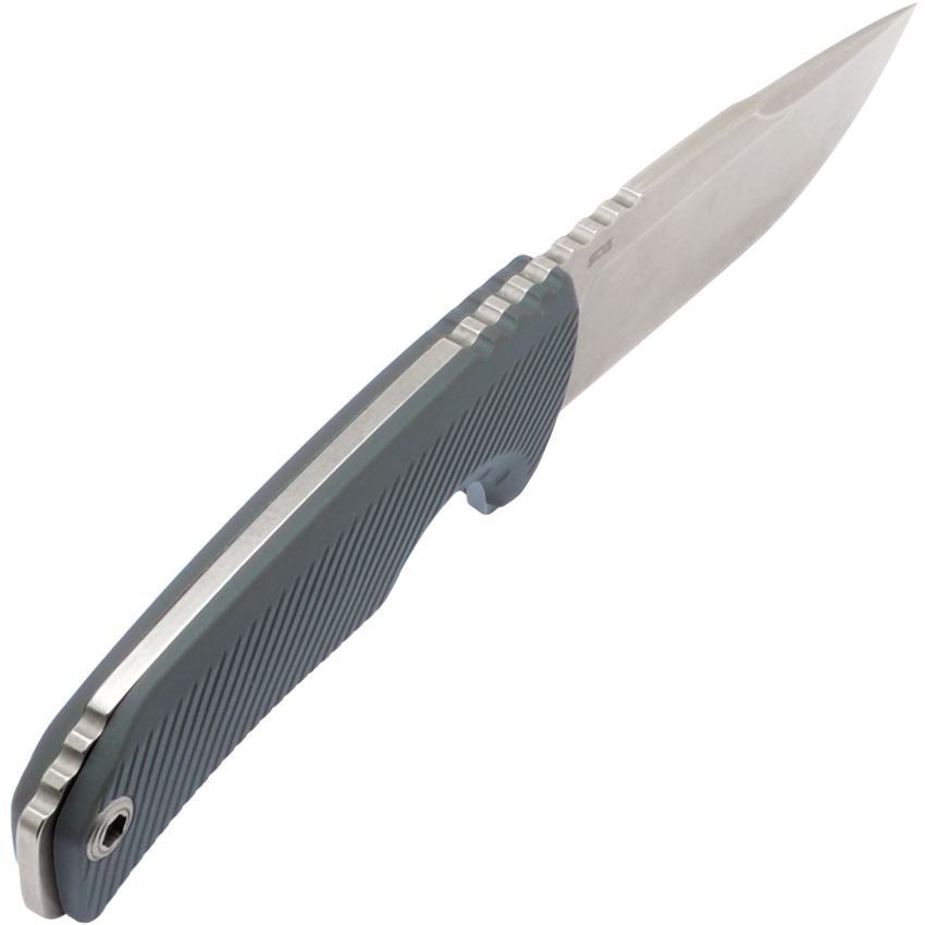 SOG 17060243 Tellus Stonewash Fixed Blade Knife Wolf Gray Handles