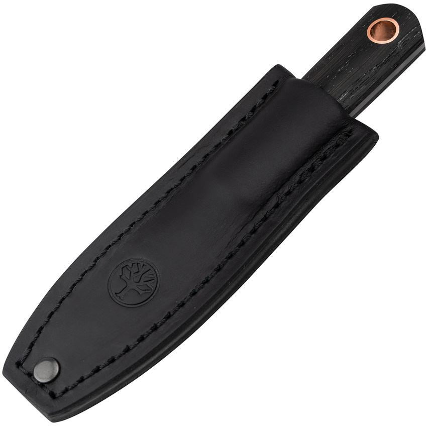 Boker 120508DAM Barlow BFF Damast Fixed Blade Knife Bog Oak Handles