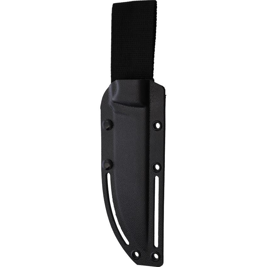 ZA-PAS 32 Urban Tactic Black Fixed Blade Knife Black Handles