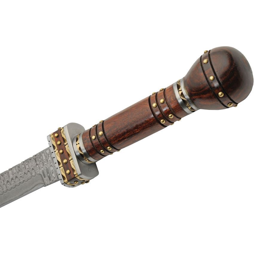 Damascus 5037 Fancy Guard Short Sword