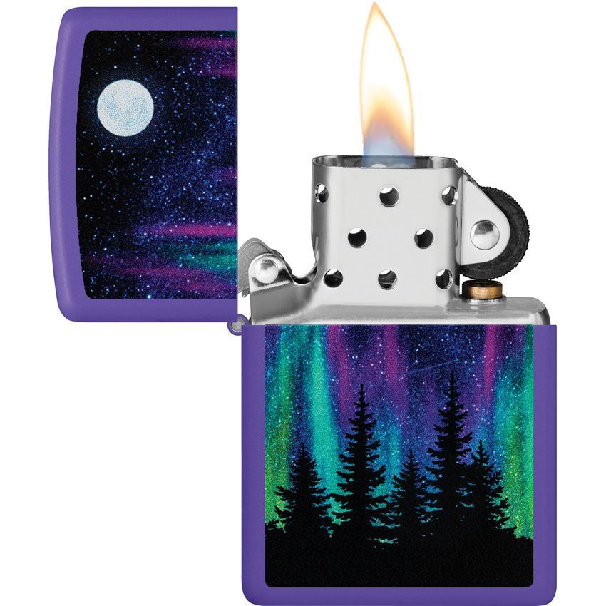 Zippo 23957 Night In The Forest Design