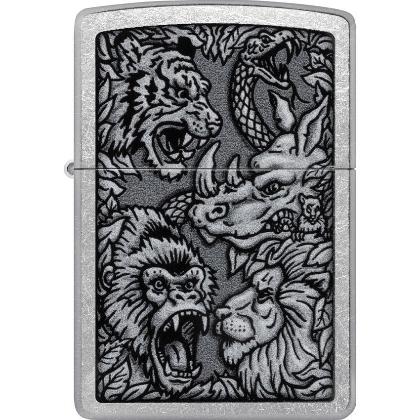 Zippo 53185 Jungle Design Lighter