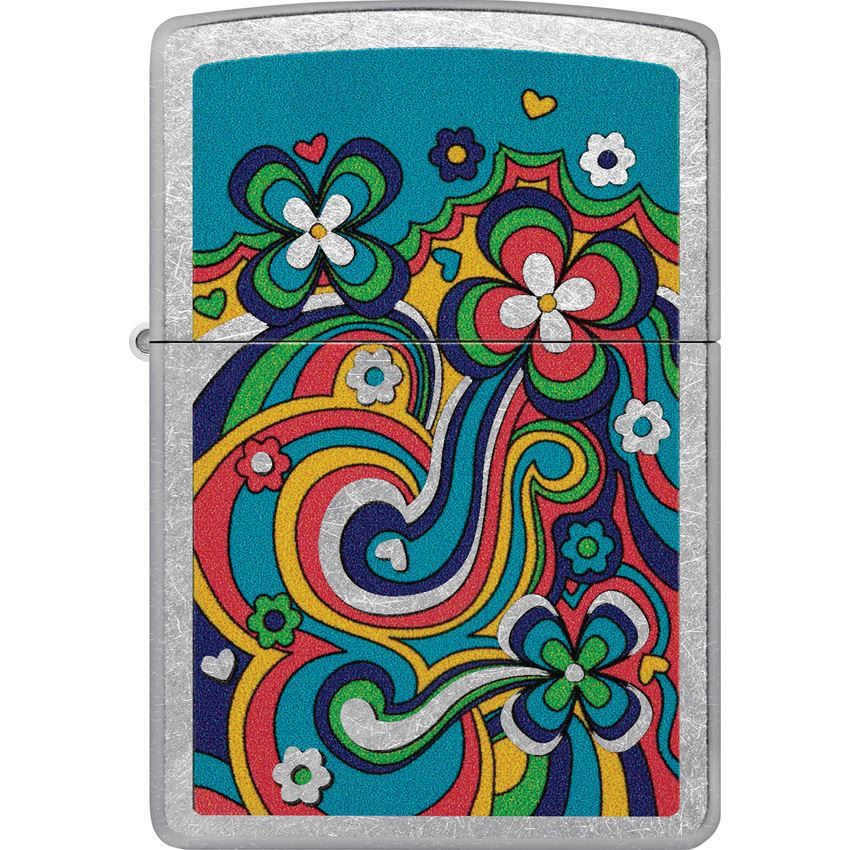 Zippo 53205 Flower Power Design Lighter