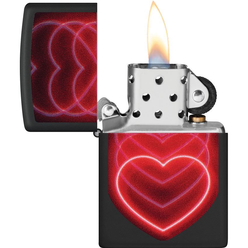 Zippo 53219 Hearts Design Lighter