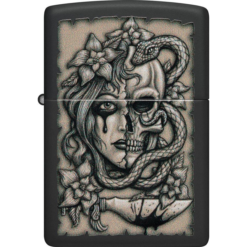 Zippo 53239 Gory Tattoo Design Lighter