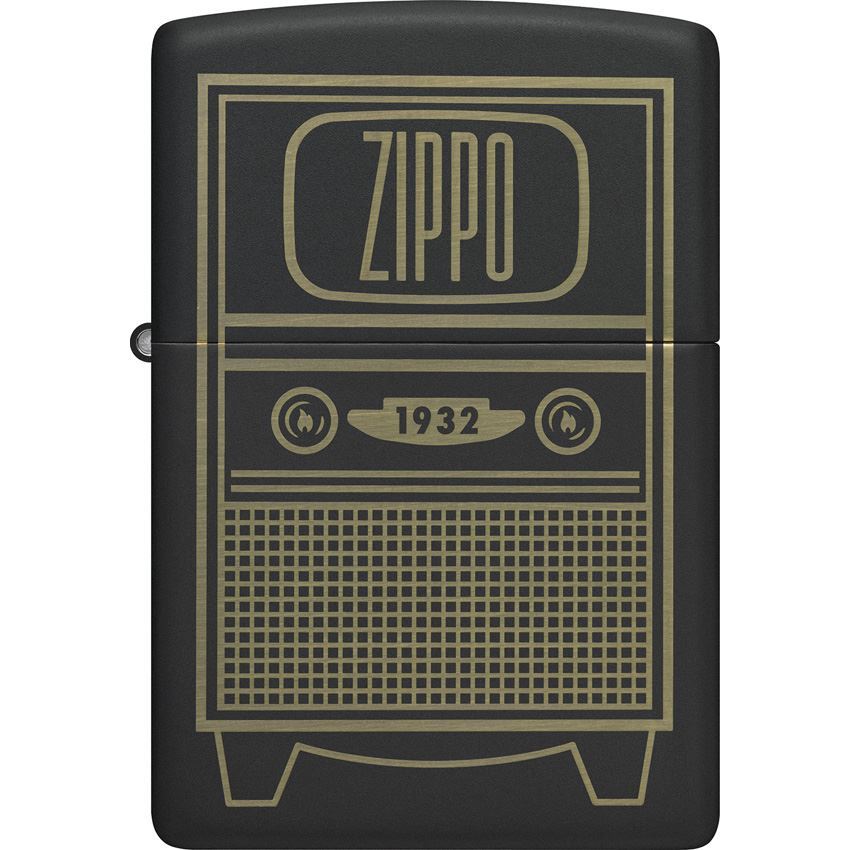 Zippo 53299 Vintage TV Design Lighter