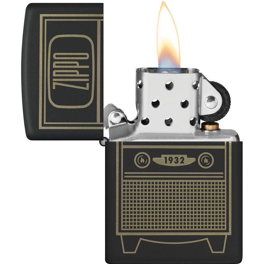 Zippo 53299 Vintage TV Design Lighter