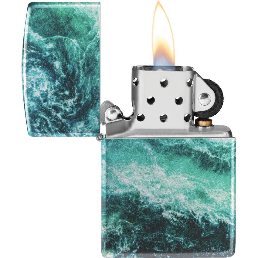 Zippo 53318 Rogue Wave Design Lighter