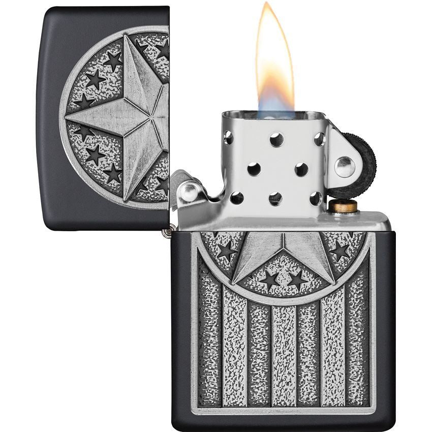 Zippo 70766 American Metal Emblem Lighter