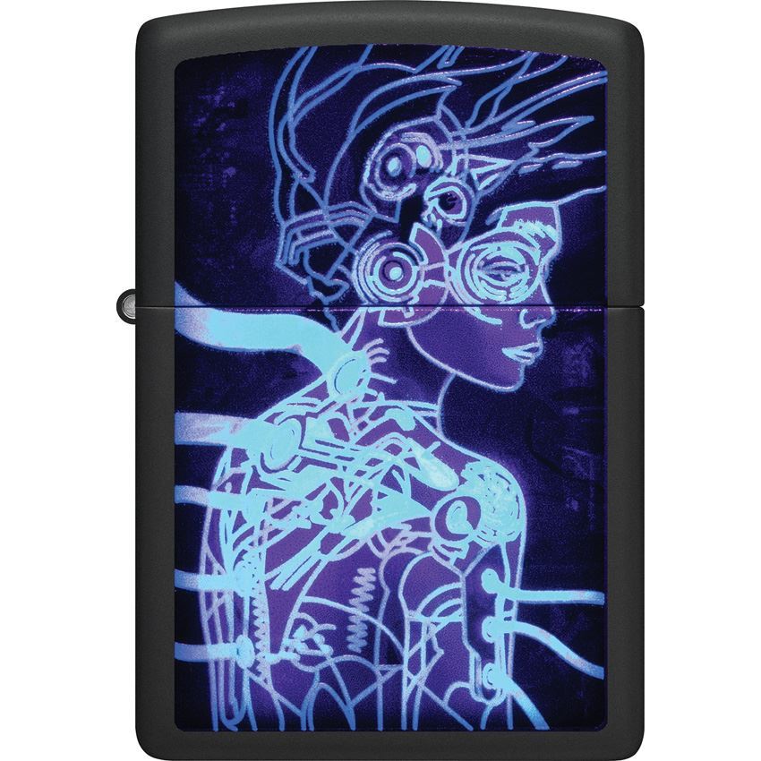 Zippo 73667 Cyborg Woman Design