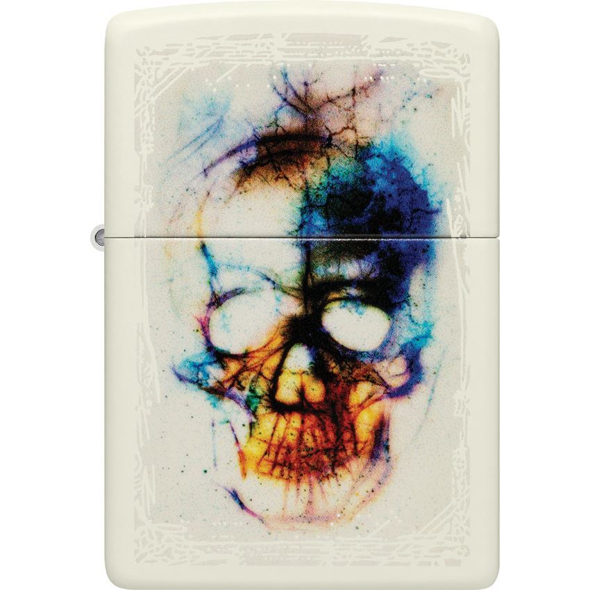 Zippo 73765 Skull Print Design Lighter