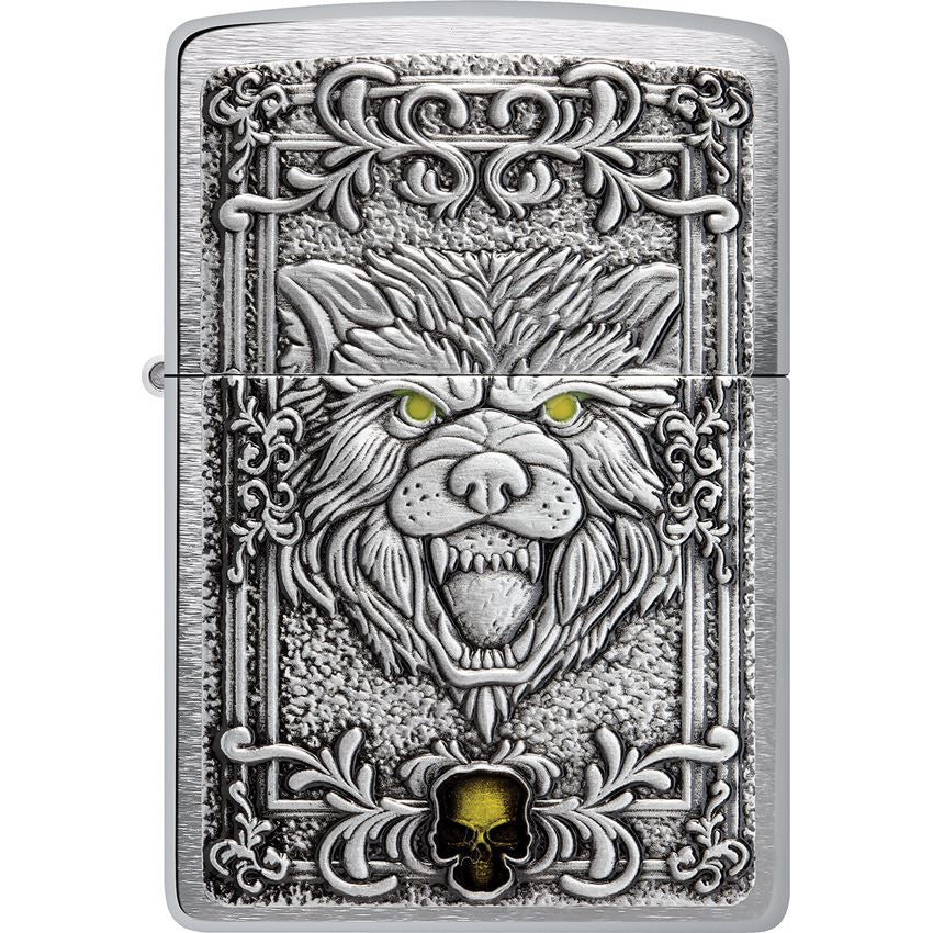 Zippo 53775 Fierce Wolf Lighter