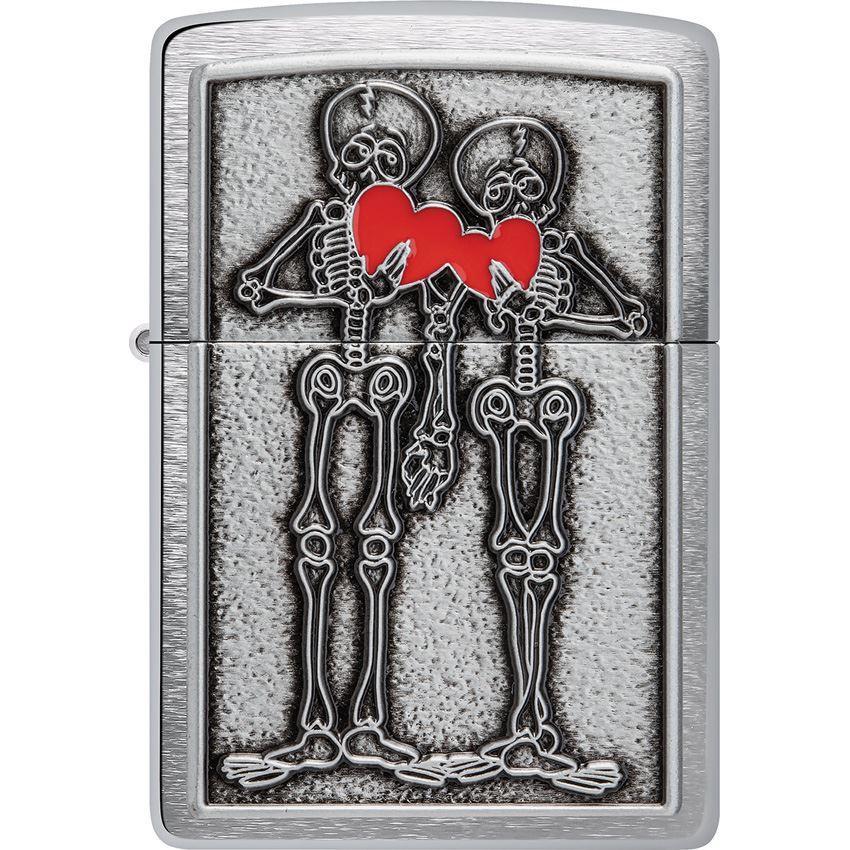 Zippo 74583 Skull Couple Lighter