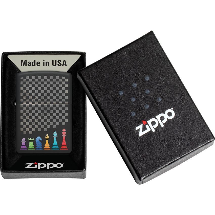 Zippo 74416 Chess Pieces Lighter