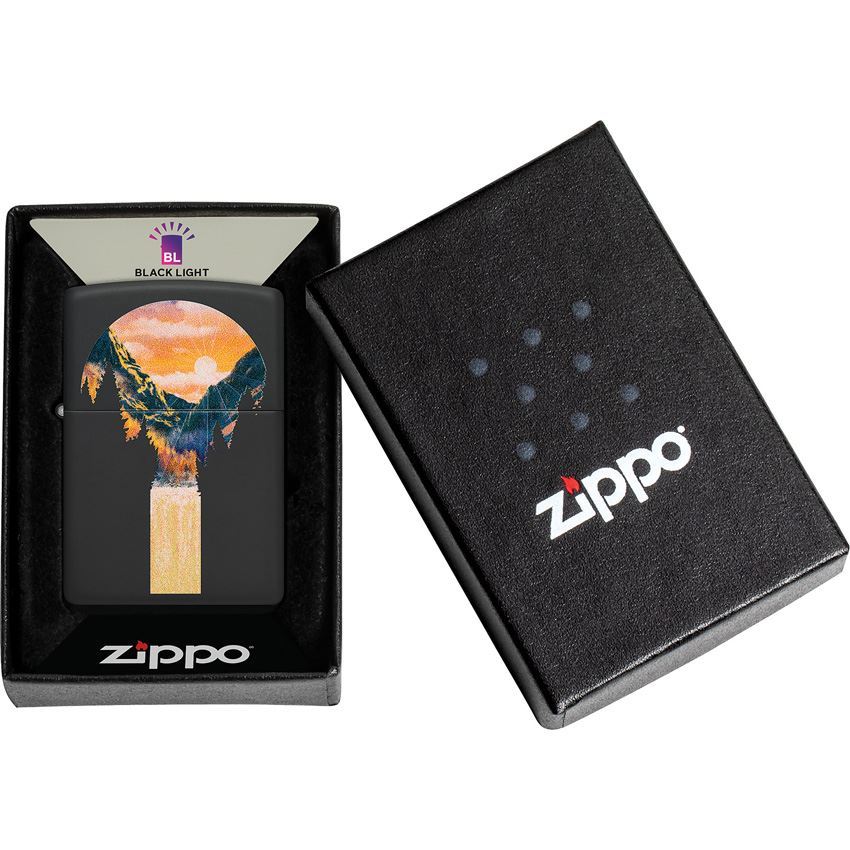 Zippo 74529 Mountain Waterfall Lighter