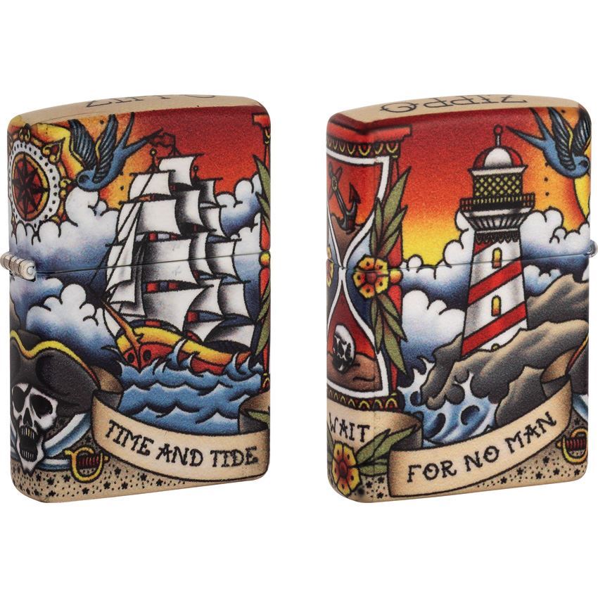 Zippo 70253 Nautical Tattoo Lighter