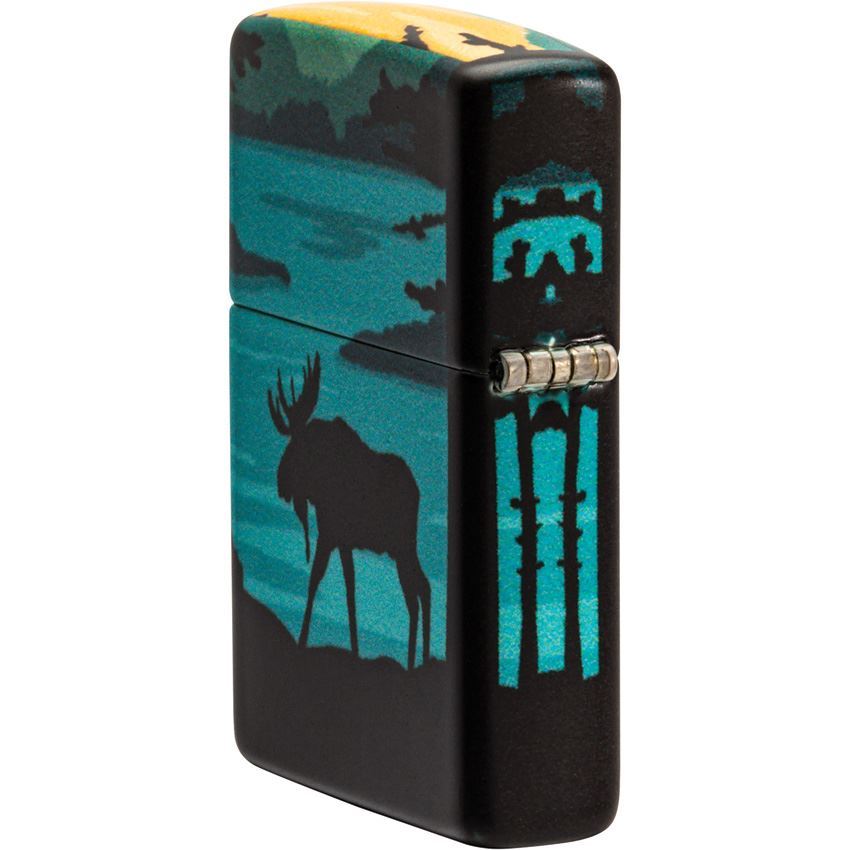 Zippo 70149 Moose Landscape Lighter