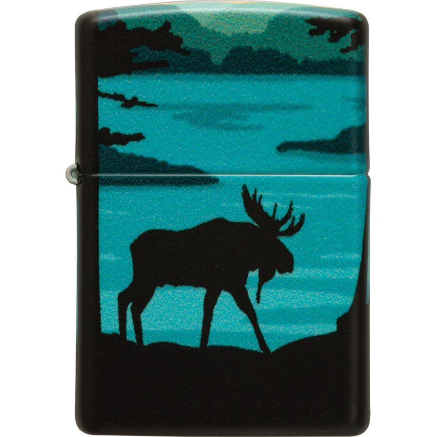 Zippo 70149 Moose Landscape Lighter