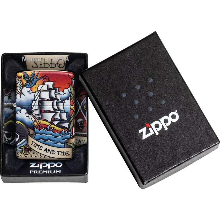 Zippo 70253 Nautical Tattoo Lighter